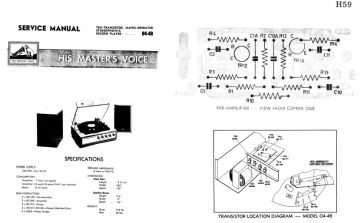 HMV ;Australia 04 4B schematic circuit diagram
